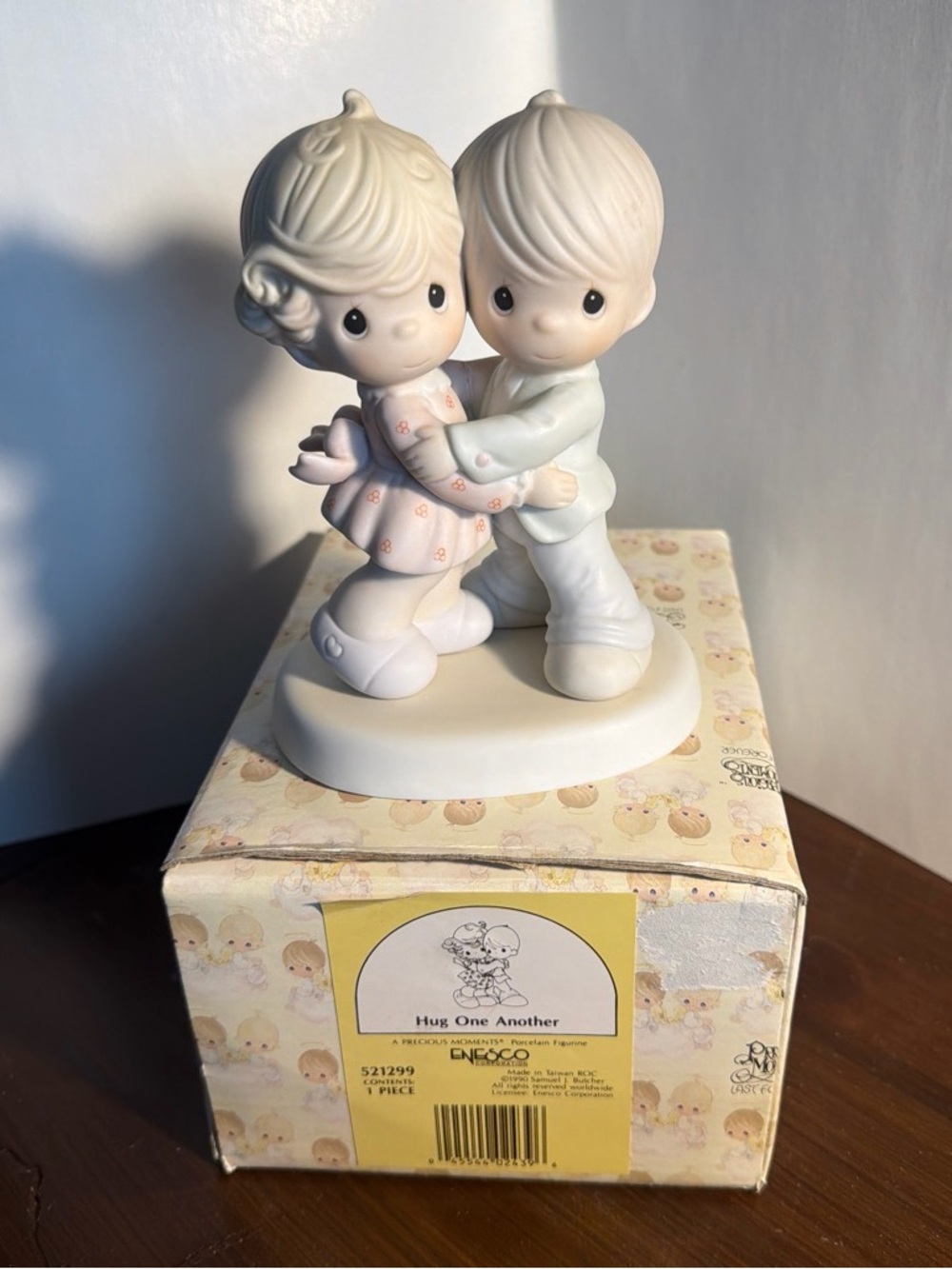 Precious Moments "Hug One Another" Porcelain Figurine -